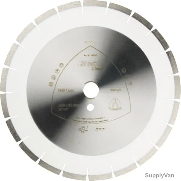 Klingspor Special Diamond Cutting Blade, DT900U, 30 x 400MM, Narrow Gullet