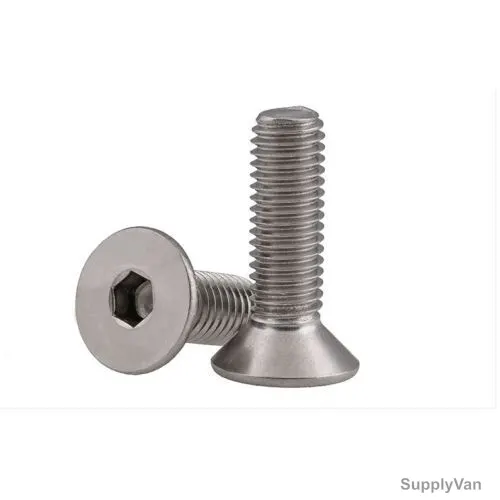 Flat Head Bolt, Stainless Steel, M10 x 130MM, 1000 Pcs/Pack