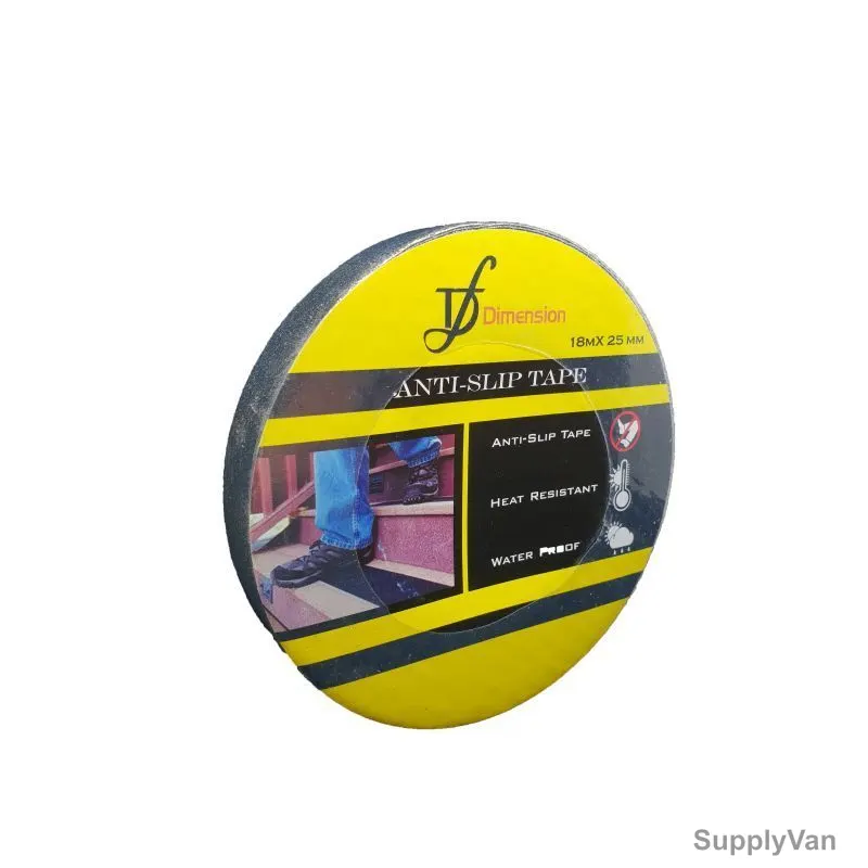 Dimension Anti-Slip Tape, 811-60-2518-BLK, 25MM x 18 Mtr, Black