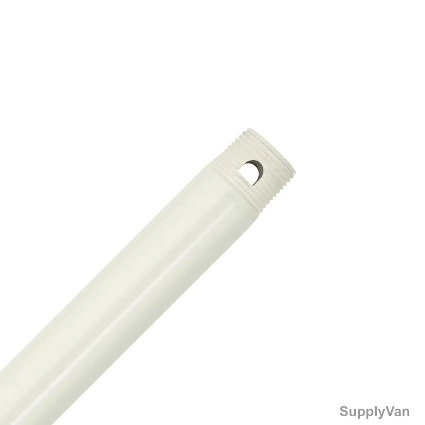 Hunter Extension Downroad, 99700, Steel, 12 Inch, Fresh White