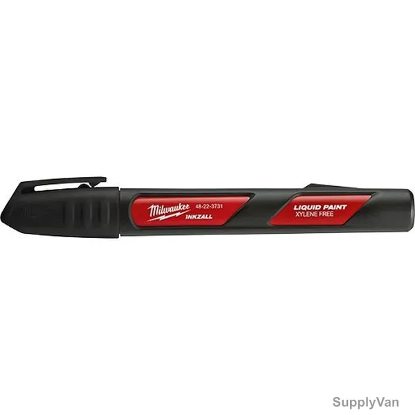 Milwaukee Paint Marker, 48223731, Inkzall, Black