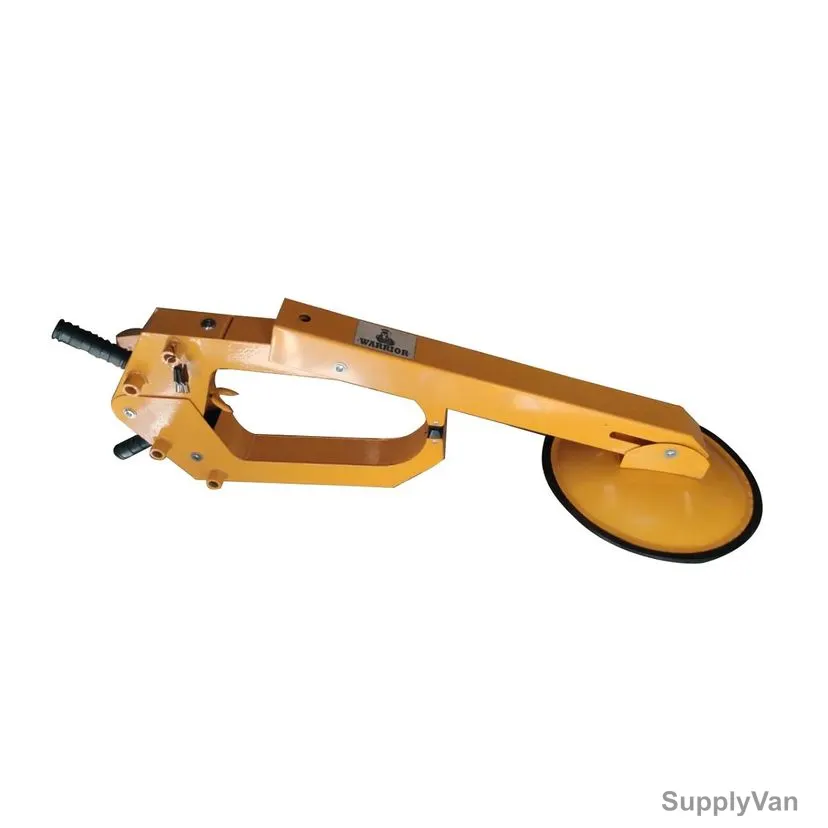 Warrior Wheel Clamp, Steel, 90 x 30CM, Yellow