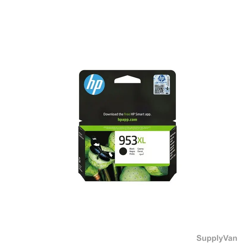 HP 953XL High Yield Original Ink Cartridge, L0S70AE, 2000 Pages, Black