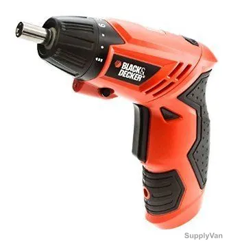 Black and Decker Cordless Screwdriver with 15Pcs Bit Set, KC4815-B5