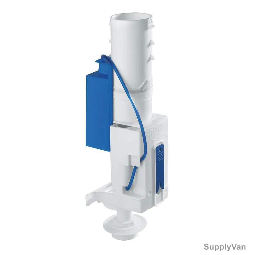 Grohe AV1 Dual Flush Discharge Valve, 42320000, 311CM Height, Blue/White — image 1