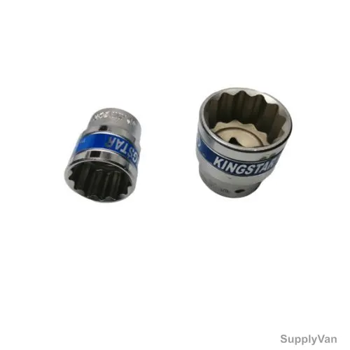 Kingstar 12 Point Short Socket, FHT-KSSSX10, CrV Steel, 10MM