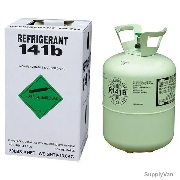 Refrigerant Gas, R141B, 13.6 Kg