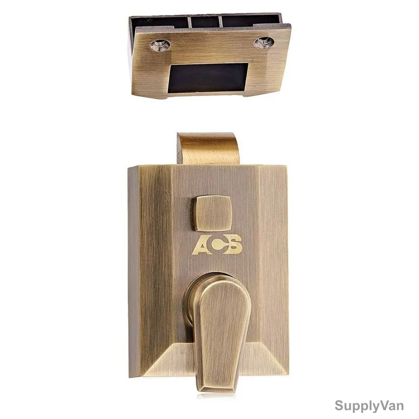 ACS Knight Latch Big, 564-FS-AB-BIG-H-S, Antique Brass