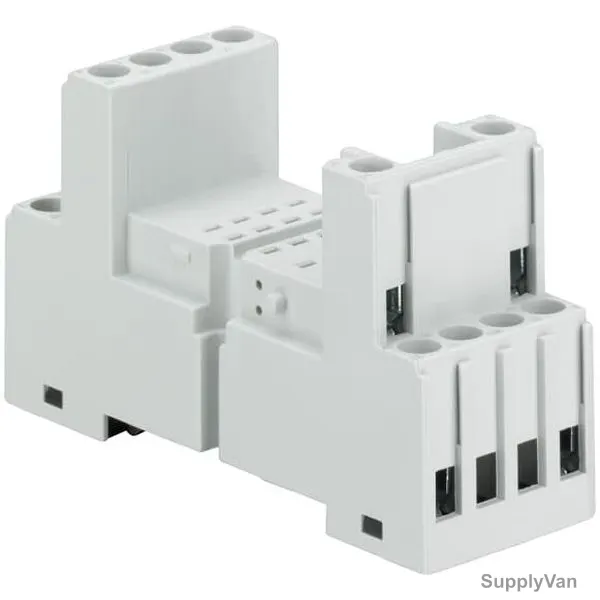 Abb Standard Relay Socket, CR-M4SS, 14 Pins, 250V, 7A