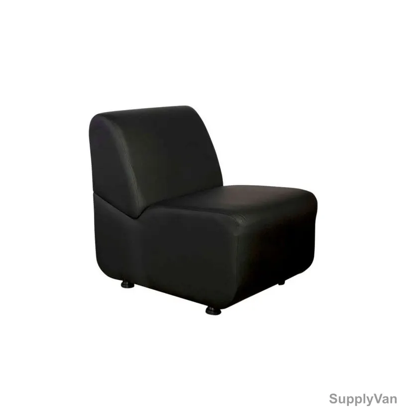 Coco Single Seater Custom Sofa, Black — image 1