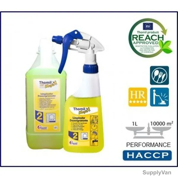 Thomil Magic SMP No.2 Degreaser, CSMP122, 1 Litre, Yellow