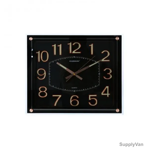 Olsenmark Wall Clock, OMWC1777, Black
