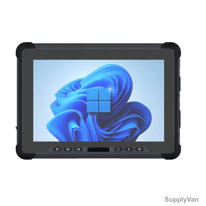 Runione Rugged Tablet, UW58, Windows 11, 10.1 Inch Display Size, 16GB RAM, 256GB Storage, Black — image 1