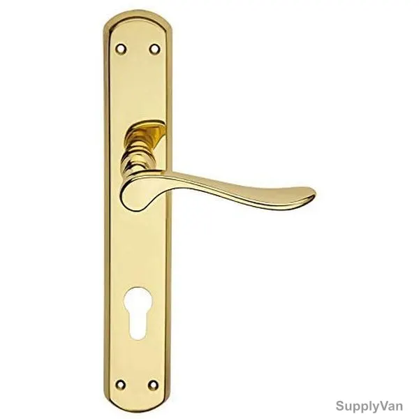 Orlando Door Handle Set, 104-A, Copper, 275MM