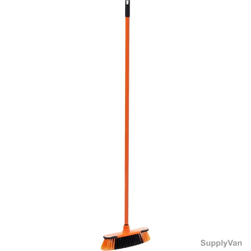 Royalford Long Floor Broom with Strong Iron Handle, RF2370-FB, 151CM, Orange — image 1