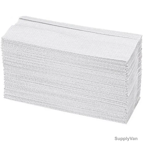Intercare Interfold Hand Towel Tissue, 2 Ply, 4000 Sheets, 23 x 22.5CM