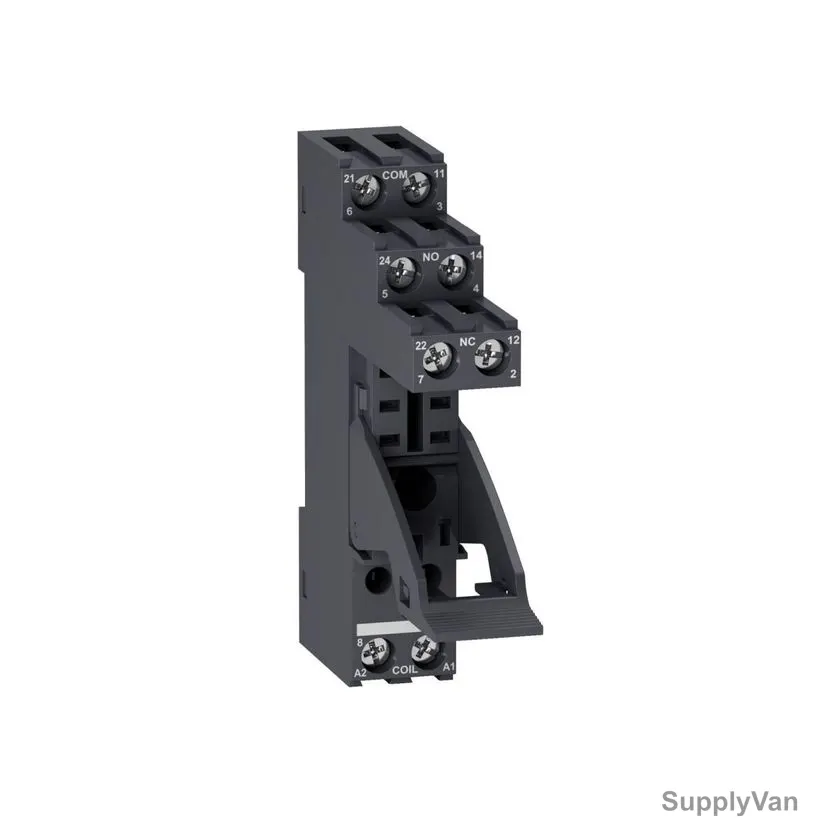 Schneider Electric Relay Socket, RGZE1S48M, IP20, 250VAC, 5A, 2 C/O