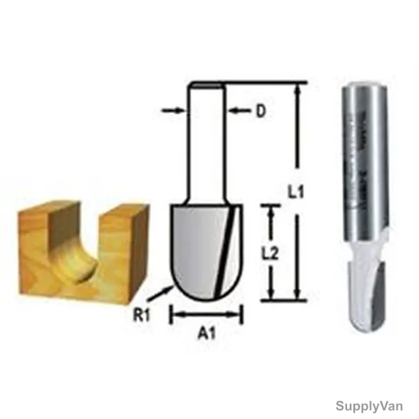 Makita Core Box Router Bit, D-48000, 12.7x10MM