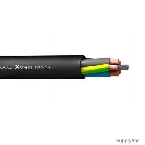 Top Cable Flexible Rubber Cable, H07RN-F, Xtrem, 5 Core, 6 SQ.MM, 100 Mtrs Length