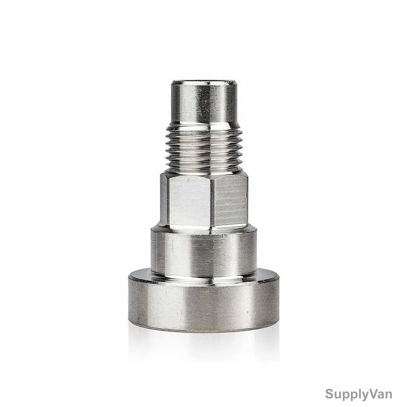 Rhinomotive Spray Gun Epp Adapter, R1415, Stainless Steel, Type 9 — image 1