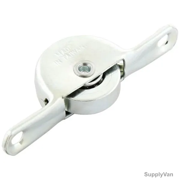 Flat Steel Sliding Wheel, 1 Inch