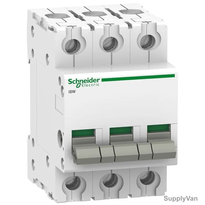 Schneider Electric Switch Disconnector, A9S60363, Acti9 iSW, 3P, 63A, 415V