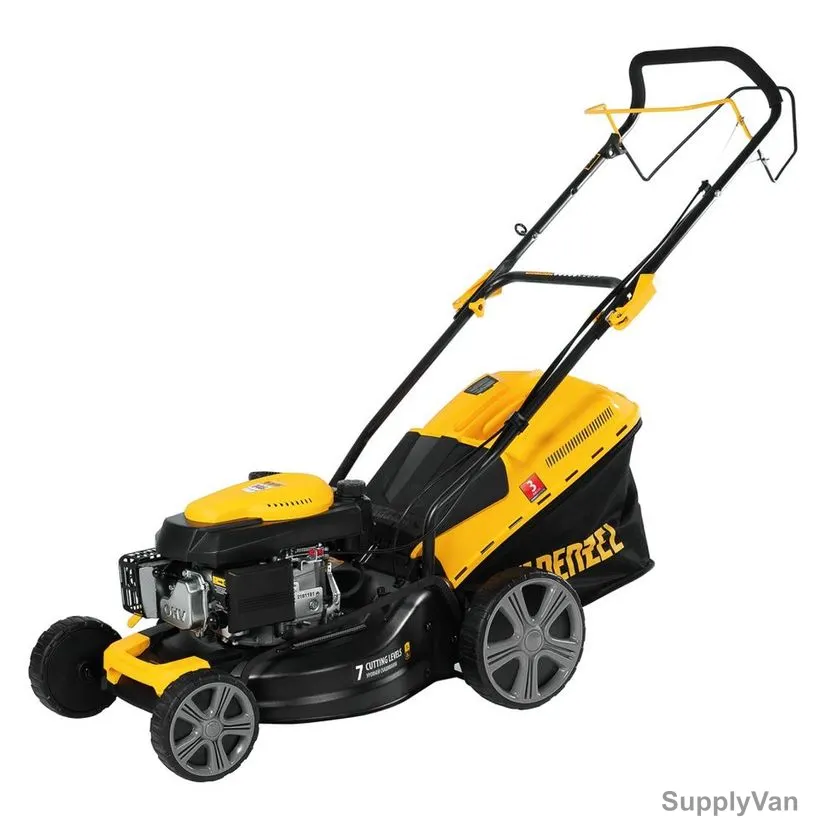 Denzel Gasoline Lawn Mower, GLD-460SP, 146CC, 460MM Cutting Width, 50 Ltrs Grass Bag Capacity — image 1