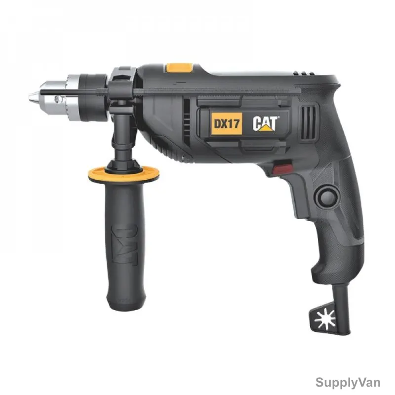 Caterpillar Impact Drill, DX17, 750W, 0-3000 RPM, 13MM Chuck Size — image 1