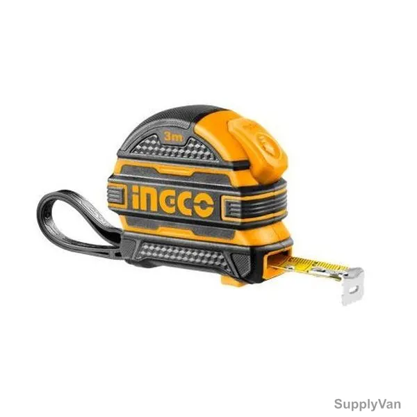 Ingco Measuring Tape, HSMT08316, Steel, 16MM Width x 3 Mtrs Length