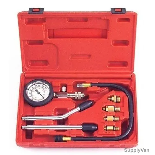 Force Gas Cylinder Compression Tester Set, 908G1, 8PCS