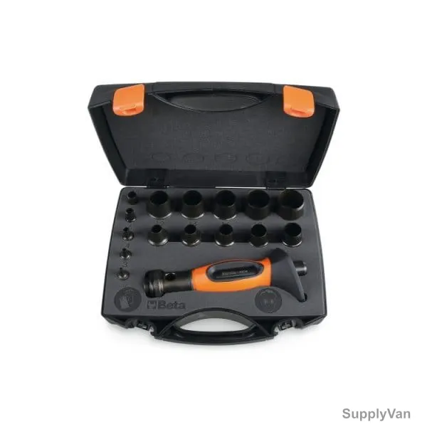 Beta Hole Puncher Assortment Set, 1105-C16T, 3-30MM, 16 Pcs/Set