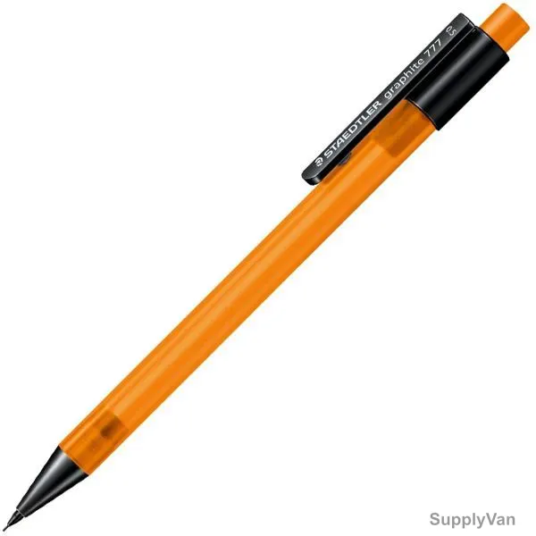 Staedtler Retro Graphite Mechanical Pencil, ST-777-05KP50, 0.5MM Tip Size, Orange, 50 Pcs/Pack