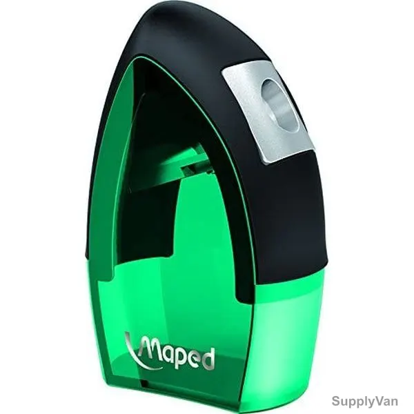 Maped Tonic Pencil Sharpener, MD-006800, 1 Hole, Green