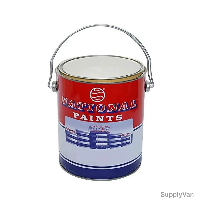 National Water Based Paint, 3.6 Ltrs, White