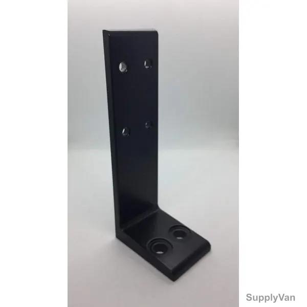 Extrusion Floor Mount Base Plate Bracket, 45 Series, 6 Hole, Aluminium