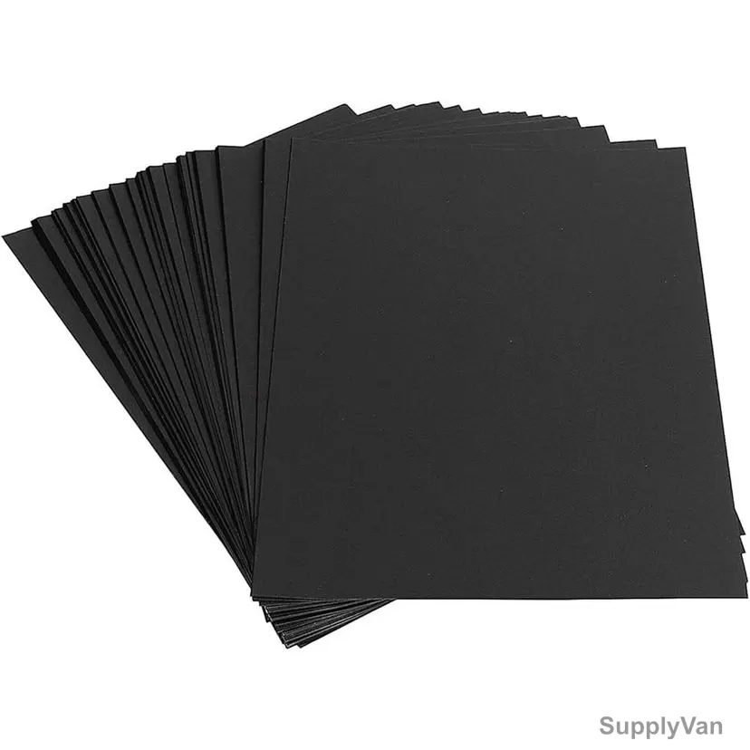Nia Binding Sheet, 230 GSM Thk, A4, Black, 100 Pcs/Pack