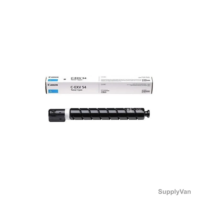 Canon Original Toner Cartridge, CEXV-54C, 8500 Pages, Cyan