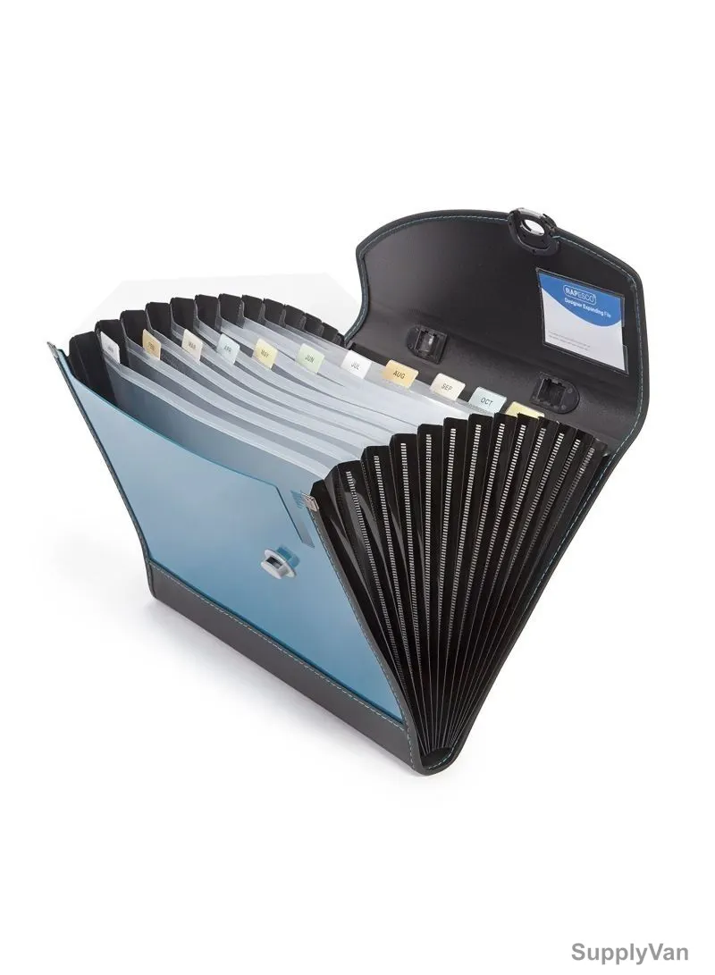 Rapesco Expanding File, RPS0682, A4+, Polypropylene, 13 Sheets