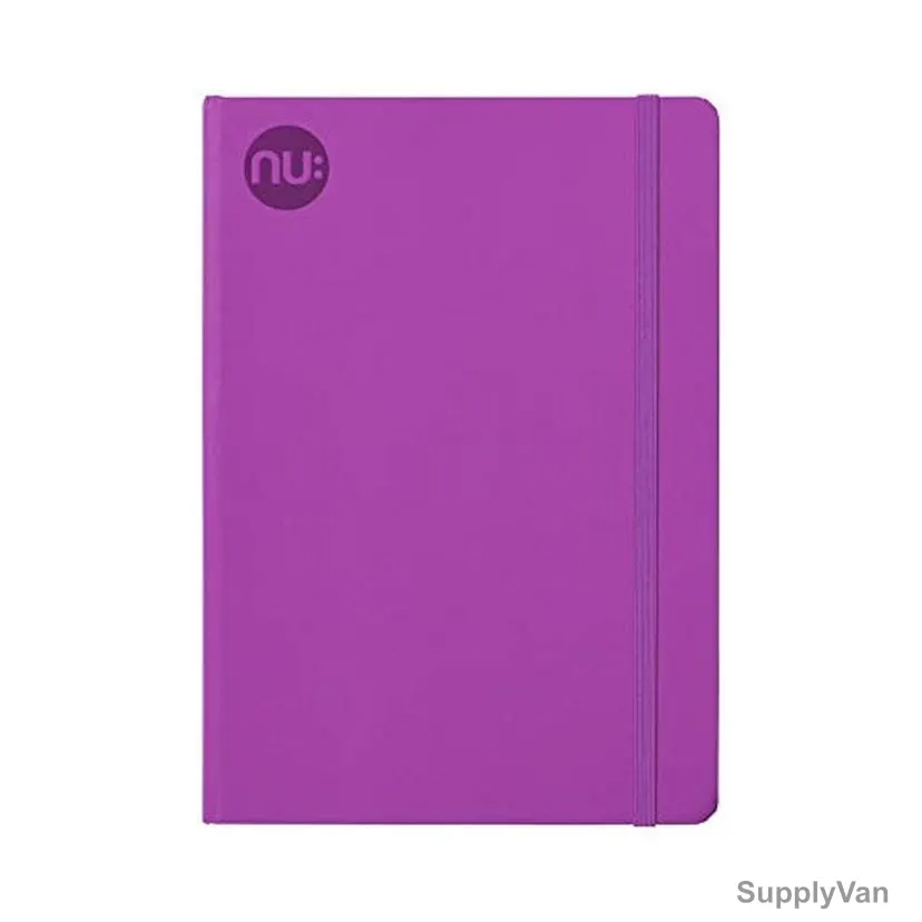 Nuco Journal Notebook, Spectrum, A5, 80 Gsm, 160 Pages, Purple