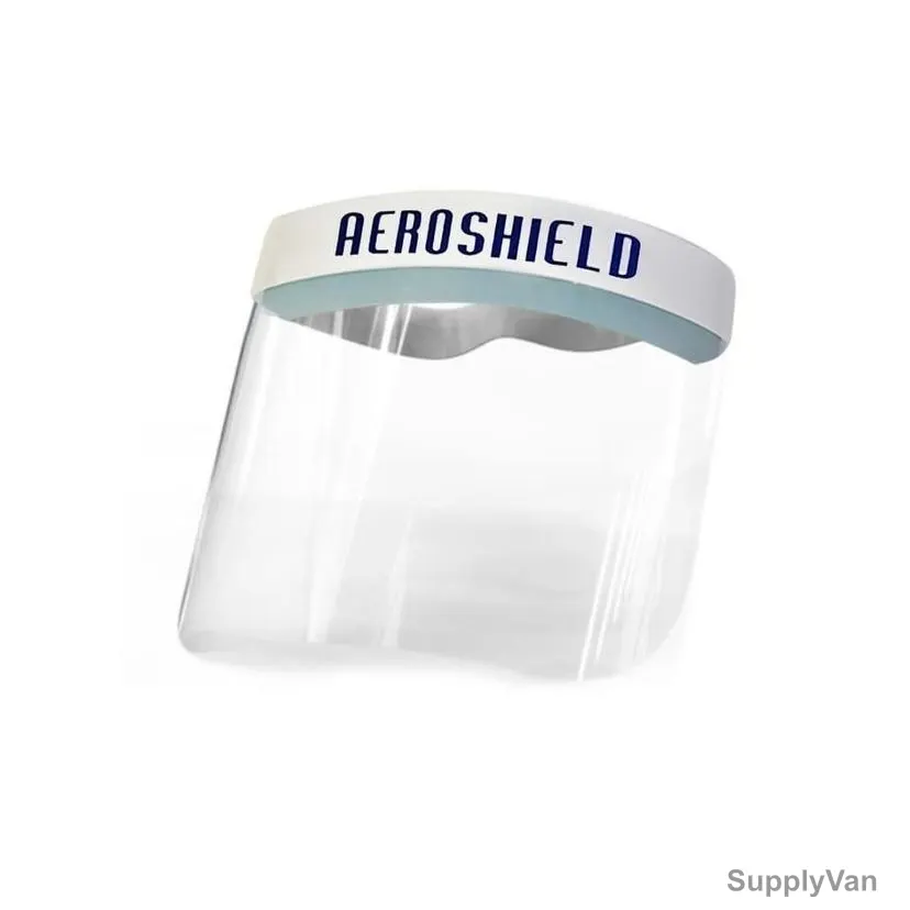 Protective Face Shield, AeroShield, Polyester, 22 x 32CM, Clear