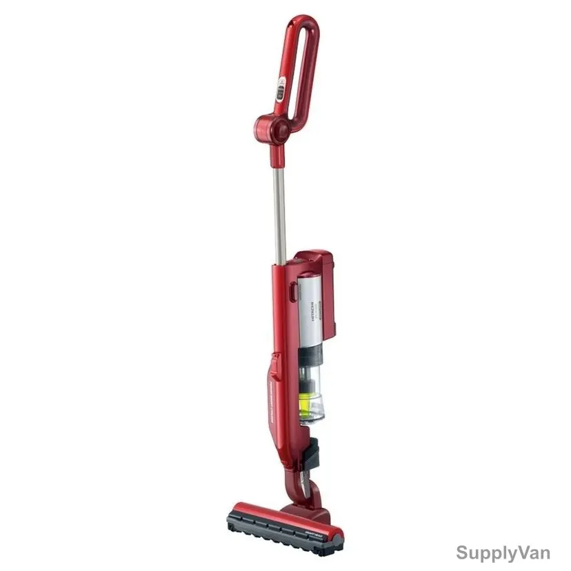 Hitachi Cordless Vacuum Cleaner, PVXC500, 21.6VDC, 2500mAh, Pearl Red
