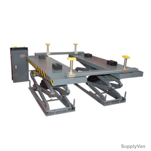 Dato Single Extension Inground Scissor Lift, LJS7035, 220V, 3.5 Ton Lifting Capacity — image 1