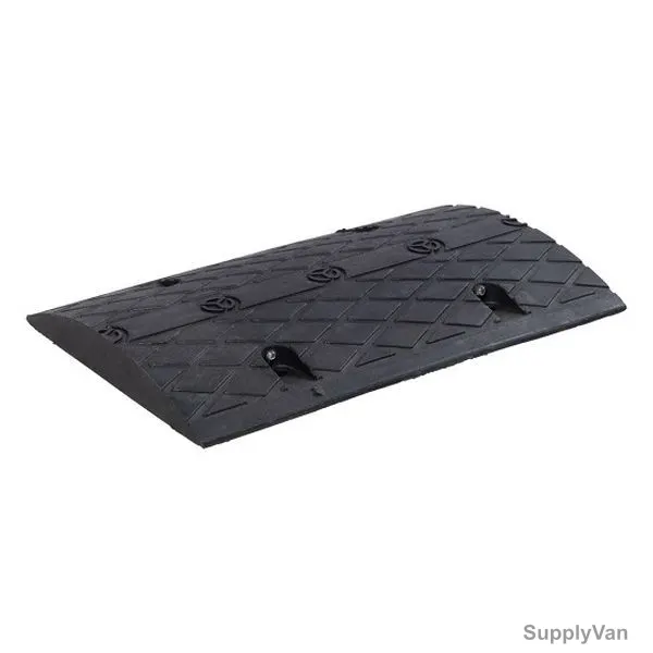 Speed Hump, Rubber, 50MM Heght x 350MM Width x 500MM Length, Black