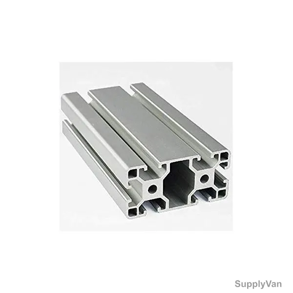Extrusion T-Slot Profile, 40 Series, Aluminium, 1830 x 80MM, Silver