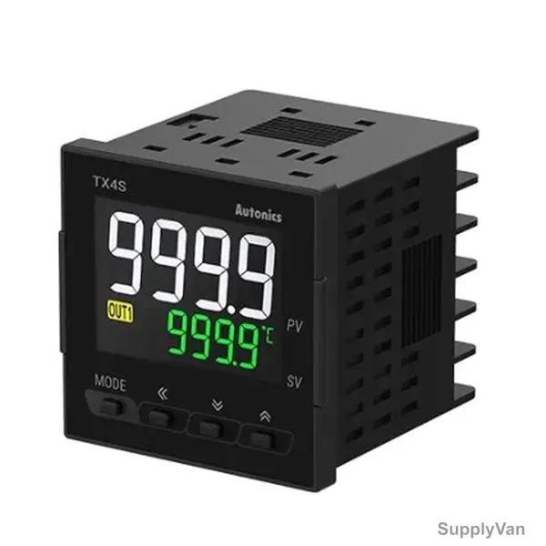Autonics Digital Temperature Controller, TX4S-A4C, IP50, 100-240VAC