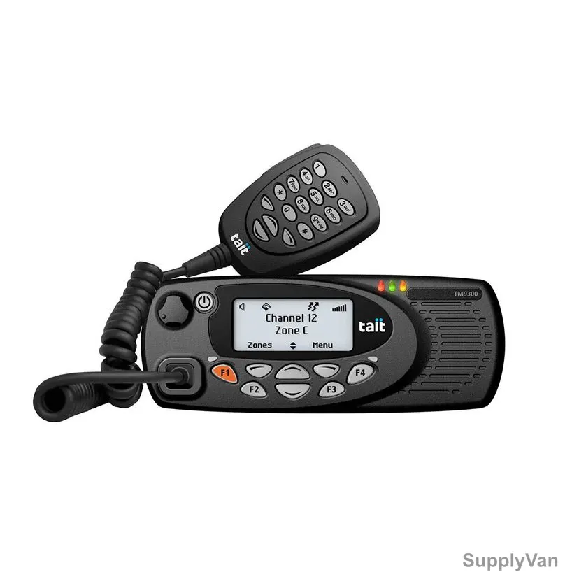 Tait Tri-Mode DMR Mobile Radio, TP9355, 25W, UHF, 400-470 MHz, Black
