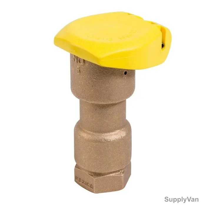 Rainbird Quick Coupling Valve, B12703, 5RC Series, Brass, 1 Inch