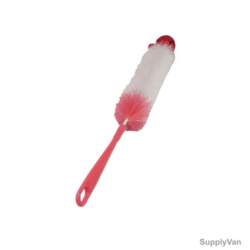 Akc Bottle Cleaning Brush, BB09, Plastic, 47CM Length, White/Red
