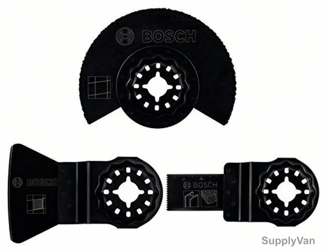 Bosch Multitool Accessory Set, 2607017324, 3PCS — image 1