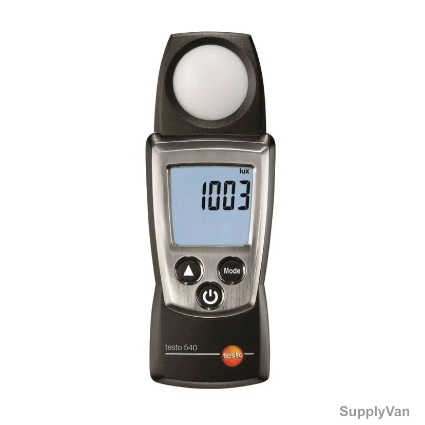 Testo Pocket-Sized Lux Meter, 0560-0540, 540 Series, 0 to 99999 Lux — image 1